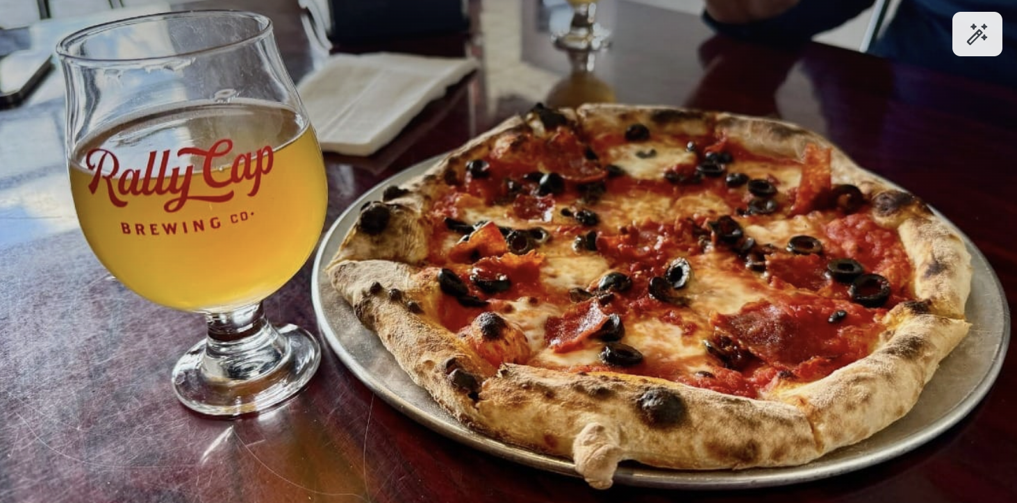 Industrial-strength pizza