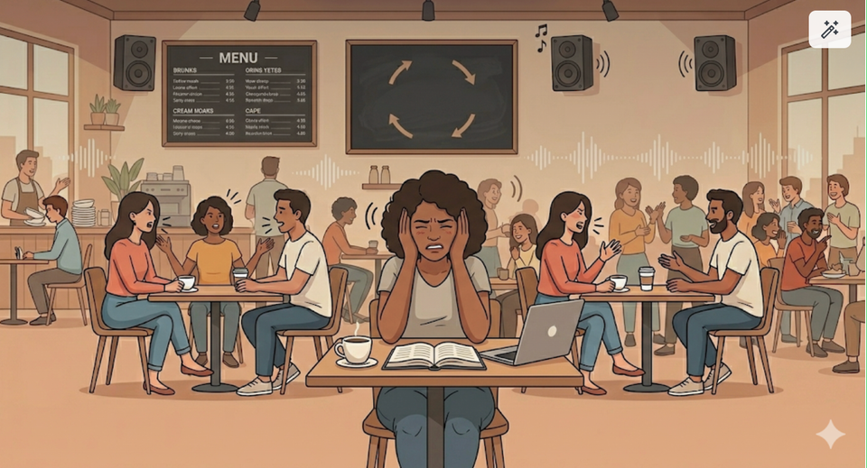 Coffee shop cacophony