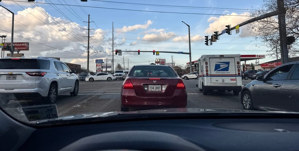 Going nowhere. Slowly